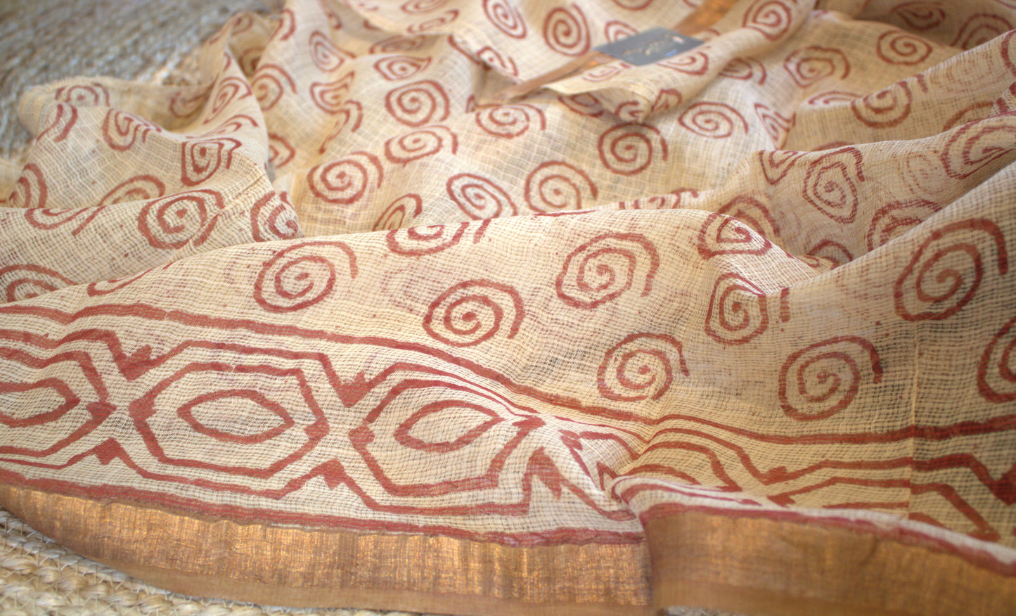 Kota Black saree with small zari border