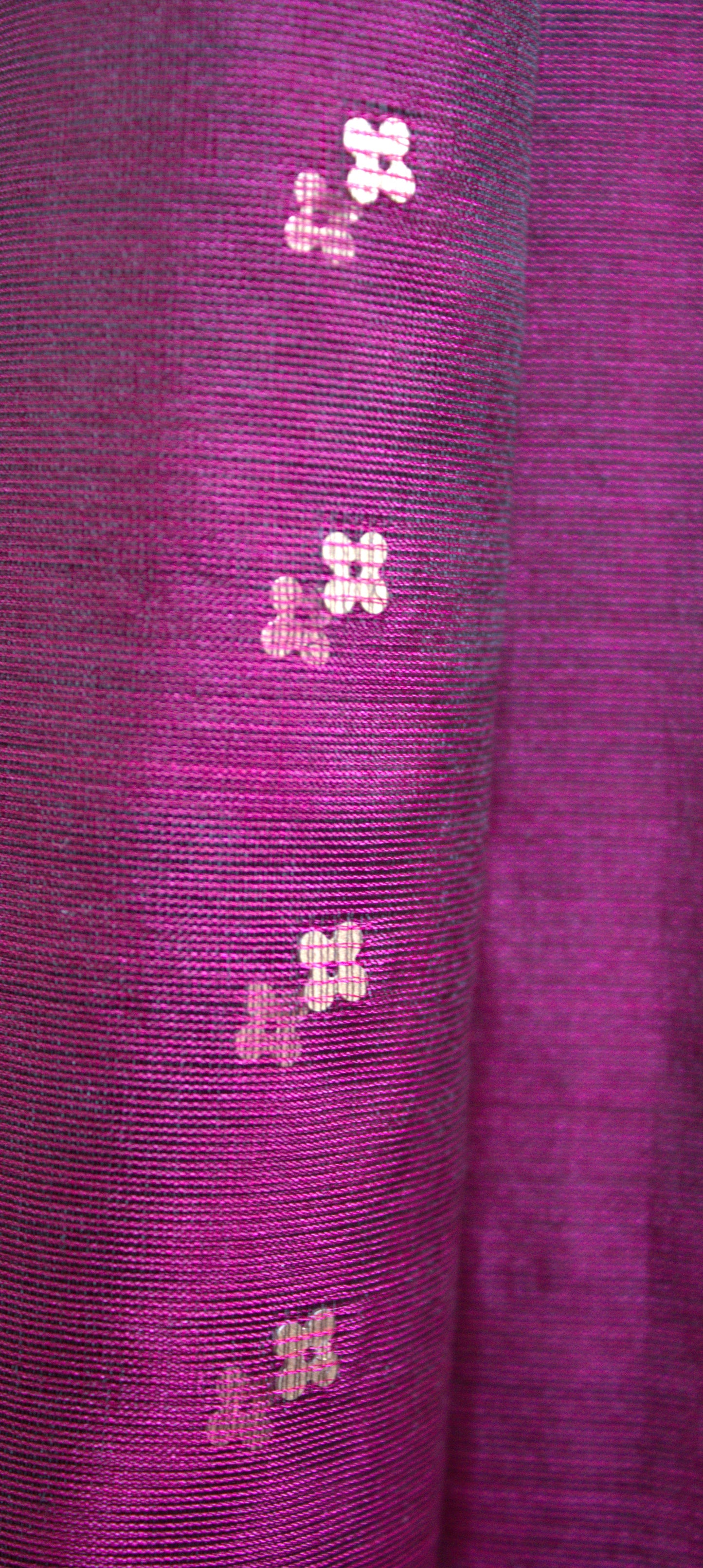 Pure Muslin Silk purple sequence weaving saree with Paithani pallu and Matka blouse